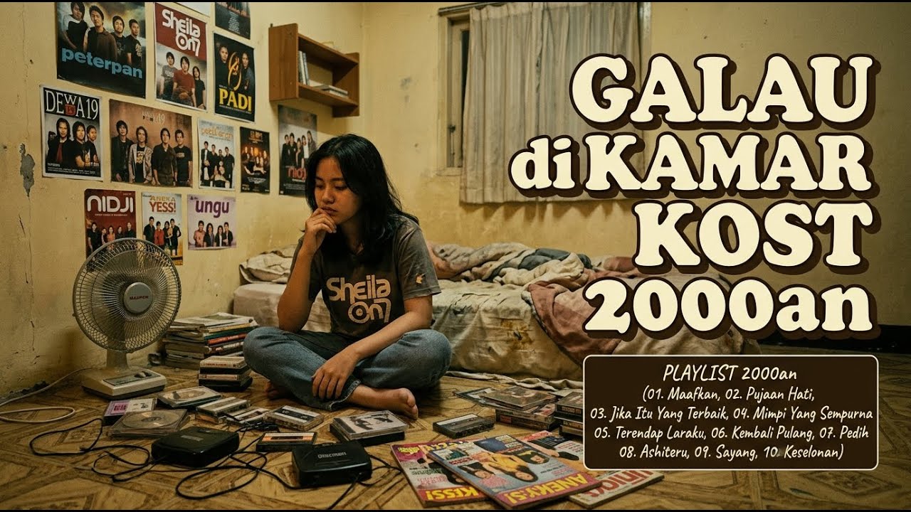 Playlist Cover Lagu Galau 2000an Nonstop Slow dan Santai Enak Didengar