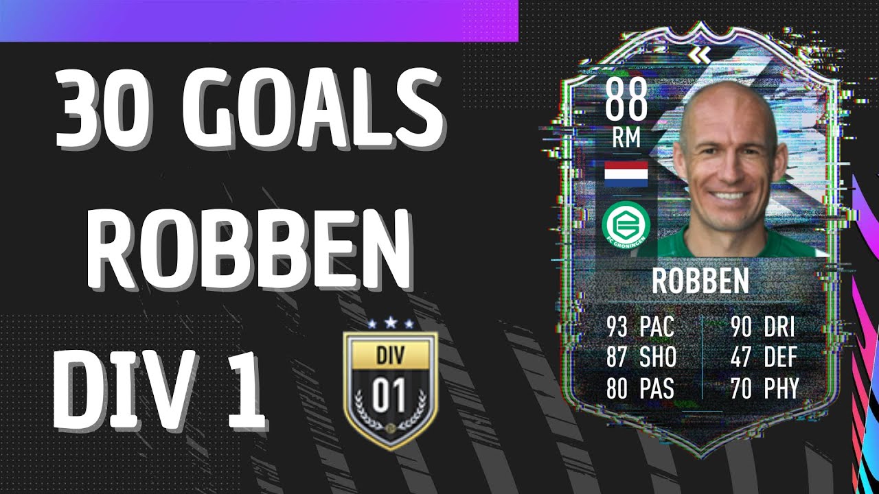 FIFA 21 ROBBEN 88 FLASHBACK | 30 GOALS | FIFA 21 Ultimate Team