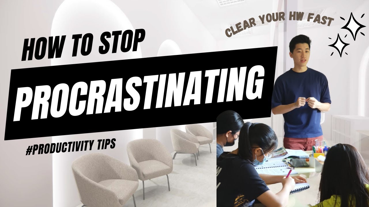 How to stop procrastinating (3 key tips!)