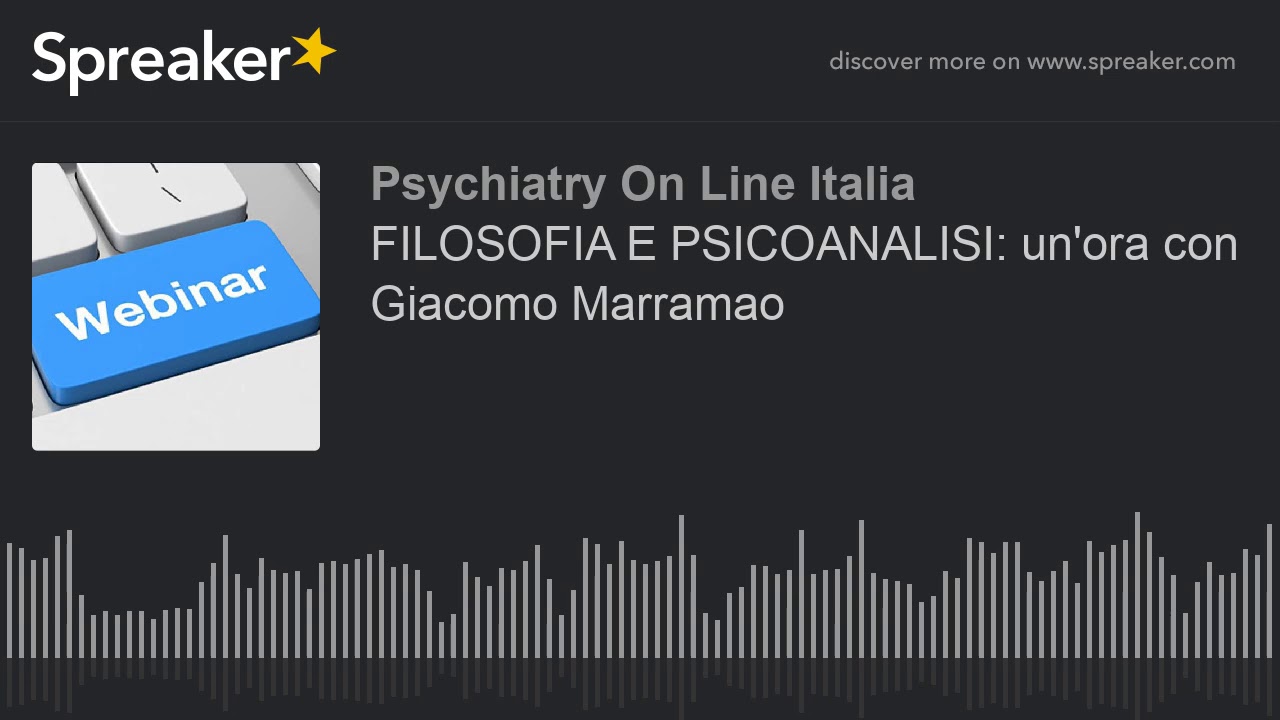 FILOSOFIA E PSICOANALISI: un'ora con Giacomo Marramao