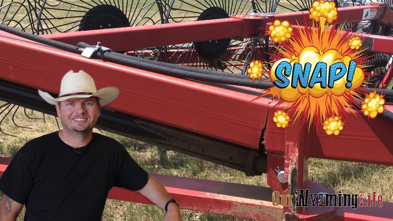 I Broke the Hay Rake in Half! - The Project List Repair