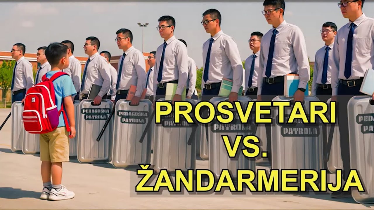 Srbija: prosvetari vs. žandarmerija