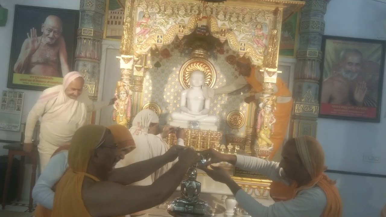 19-2- 2026श्री वासुपूज्य दिगंबर जैनमंदिर अपनाघर शालीमार तिजारारोड अलवर से आजकी शांतिधारा और अभिषेक 