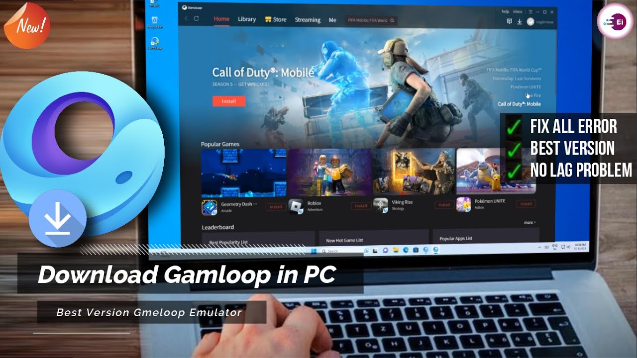 How To Download Gameloop Emulator in PC and Laptop [ Fix All Error ] Gameloop Install in PC