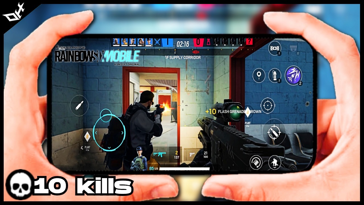 Rainbow Six Mobile | Insane Hard Carrying Randoms | Android & IOS | Mobile Handcam Gameplay