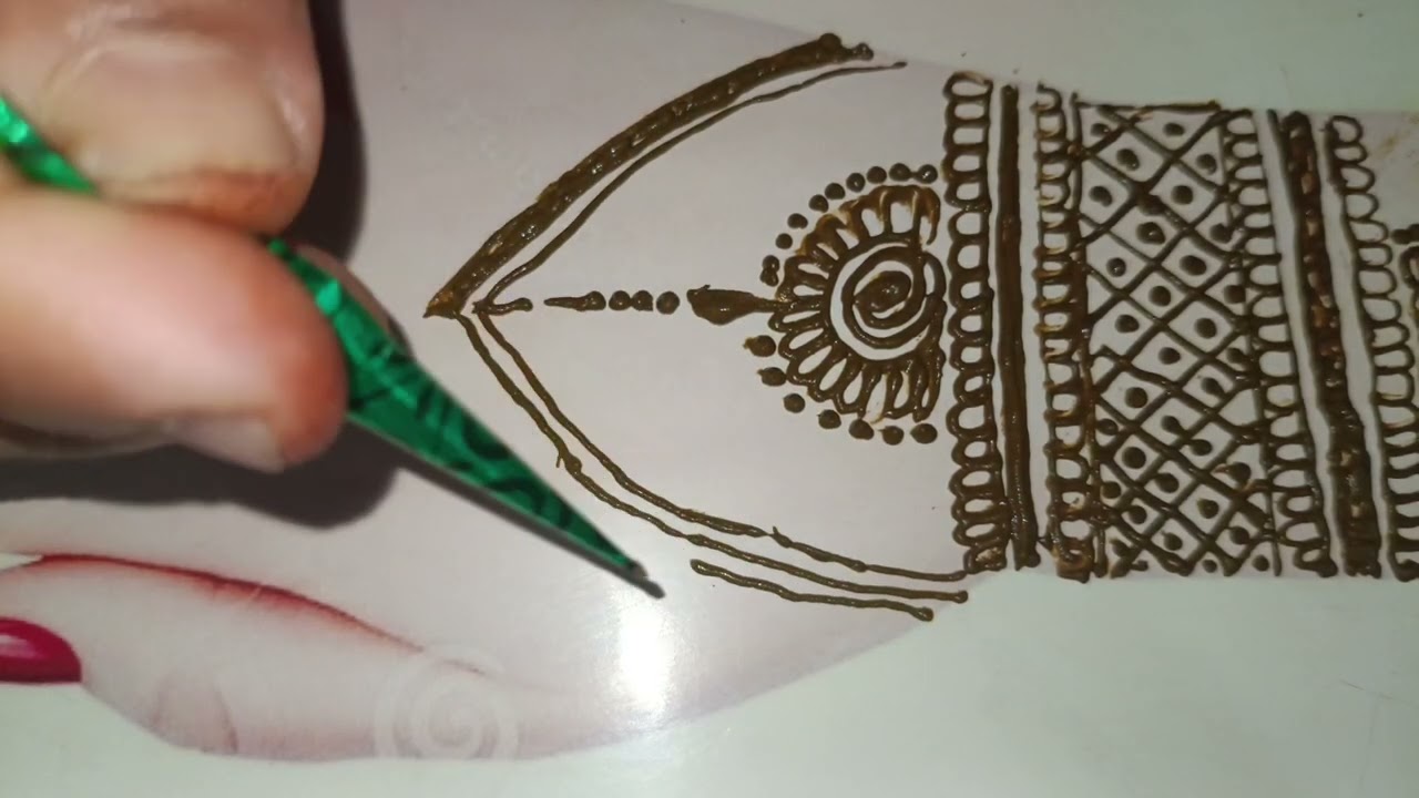 #,easy mehndi design tutorial stap by step 