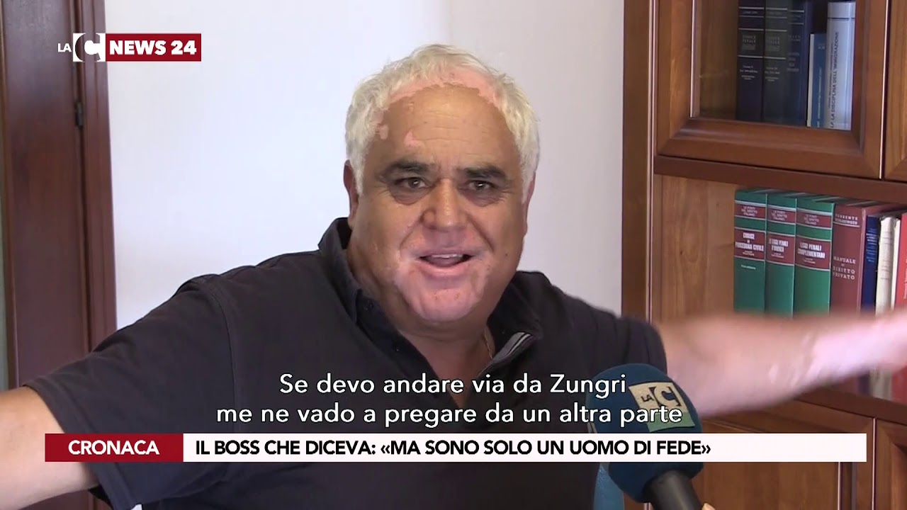 Il boss che diceva: "ma sono solo un uomo di fede"