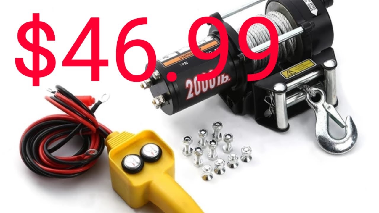 Cheapest ATV Winch on Amazon
