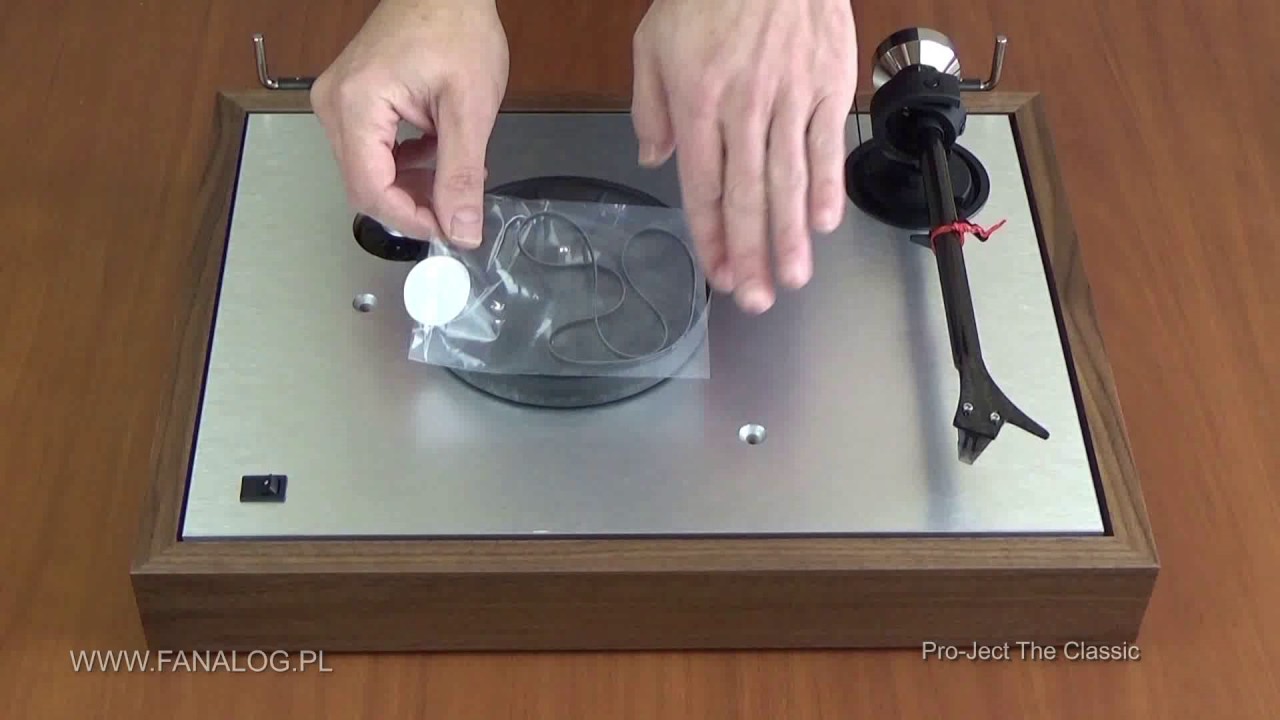 Pro Ject THE CLASSIC - montaż.