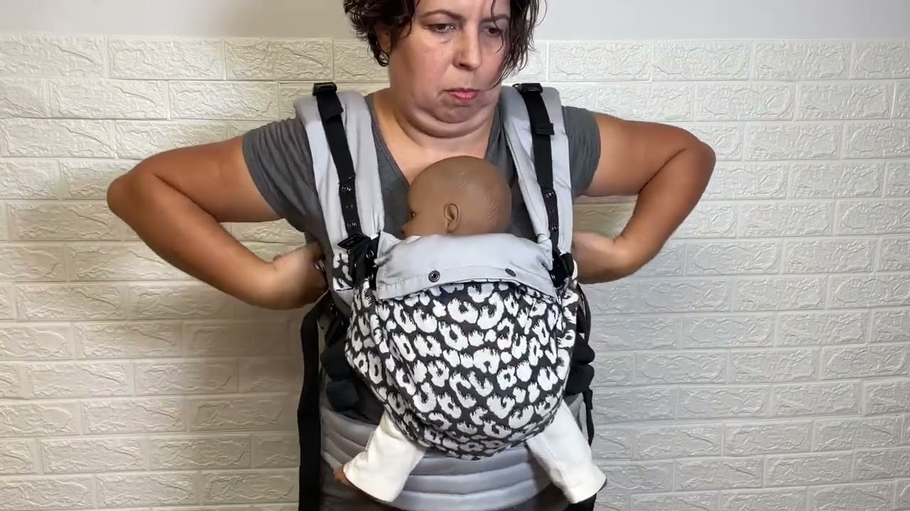 מנשא ילקוט, כיצד למקם רצועה מחברת בגובה נכון