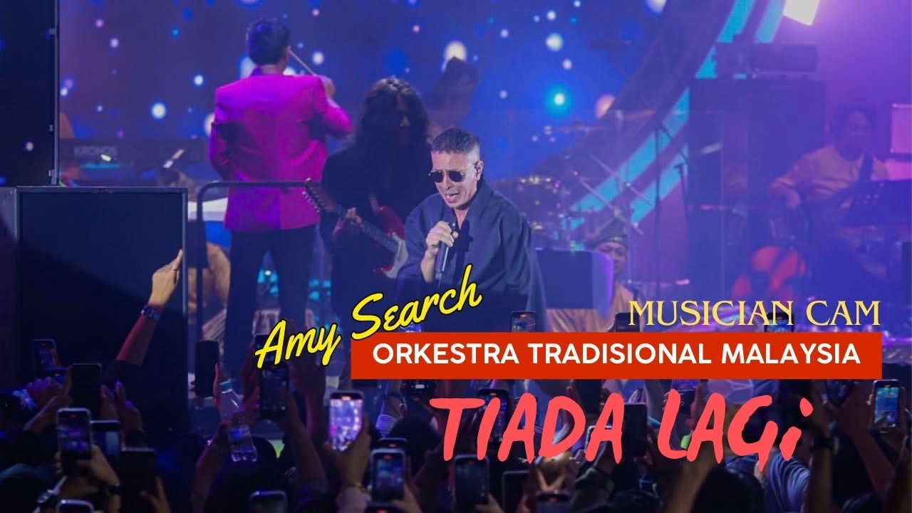 Tiada Lagi - Amy Search ft Orkestra Tradisional Malaysia [LIVE AT AMBANG TAHUN BAHARU 2025 MELAKA]
