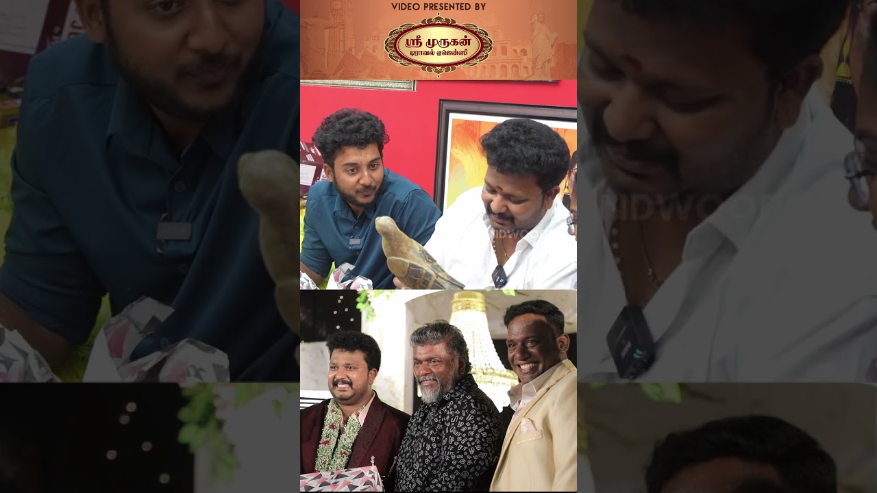 Indraja Karthi-க்கு Parthiban குடுத்த Creative Gift 🔥