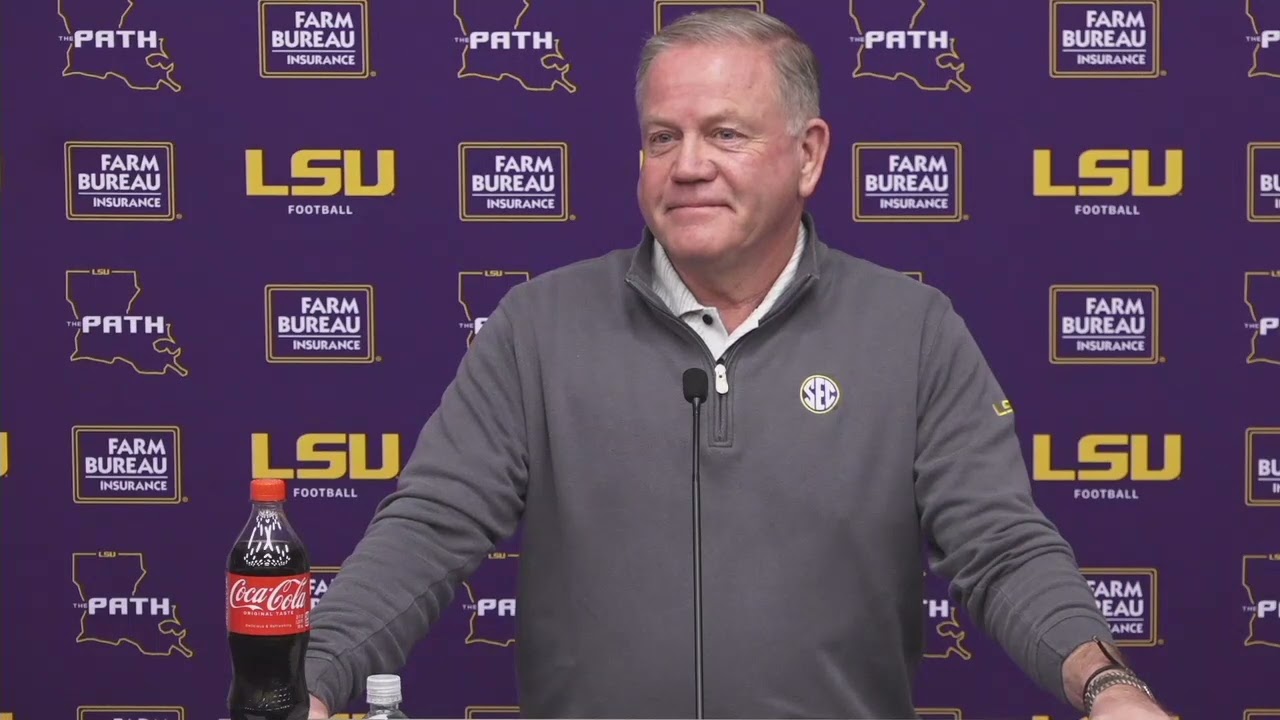 LSU coach Brian Kelly talks plans for ReliaQuest Bowl, roster, coaching staff evaluation