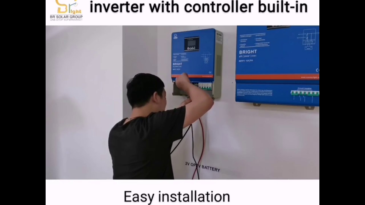 Pure sine Inverter -- Bright servies with MPPT controller built-in design China
