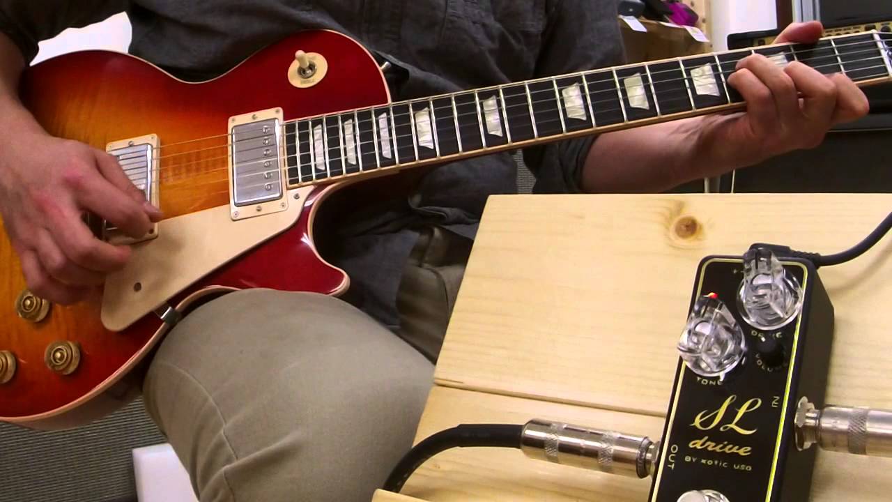 Xotic SL Drive Gibson Les Paul Traditonal