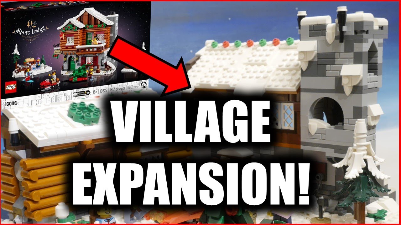 Build a Winter Wonderland! Lego Winter Village Expansion Part 1