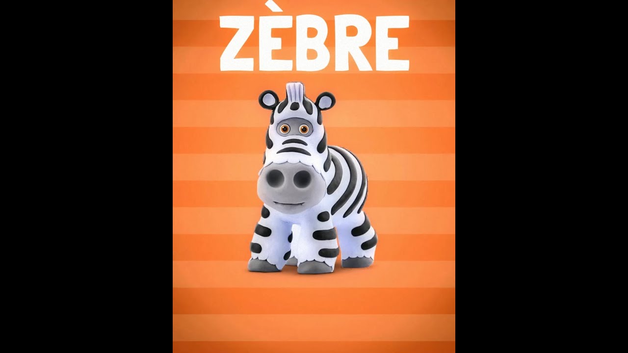Talking ABC French Zoo animals Song Speed version|Boopanpankids