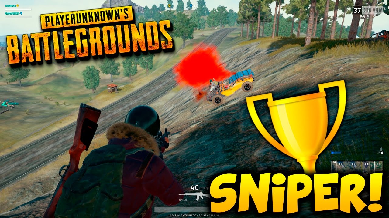 NOS COGEMOS TODOS LOS LOOTS!! BATALLA FINAL A SNIPER!! | PLAYERUNKNOWN´S BATTLEGROUND (PUBG)