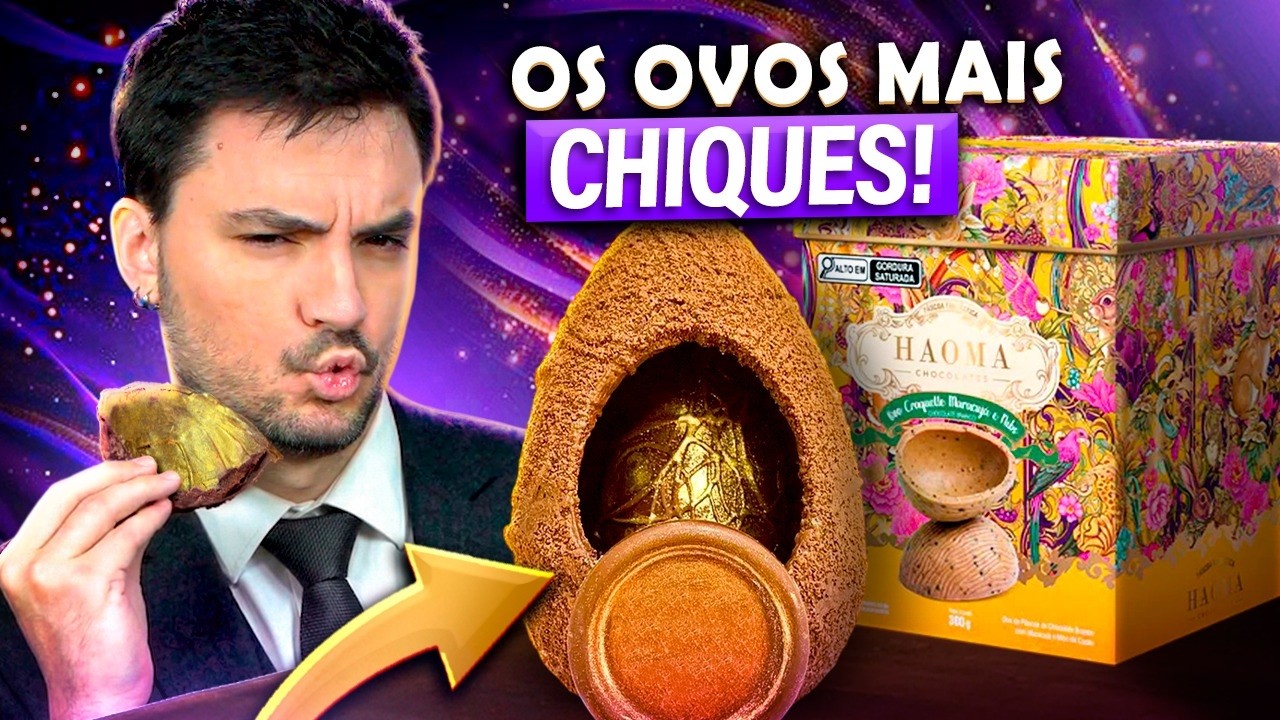 PROVAMOS OS OVOS DE P&Aacute;SCOA CAROS - TEM DE GORGONZOLA