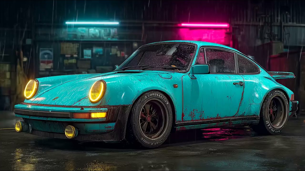 Rainy Neon Alley 🌧️ | Retro Synth Pop & Futuristic Nostalgia