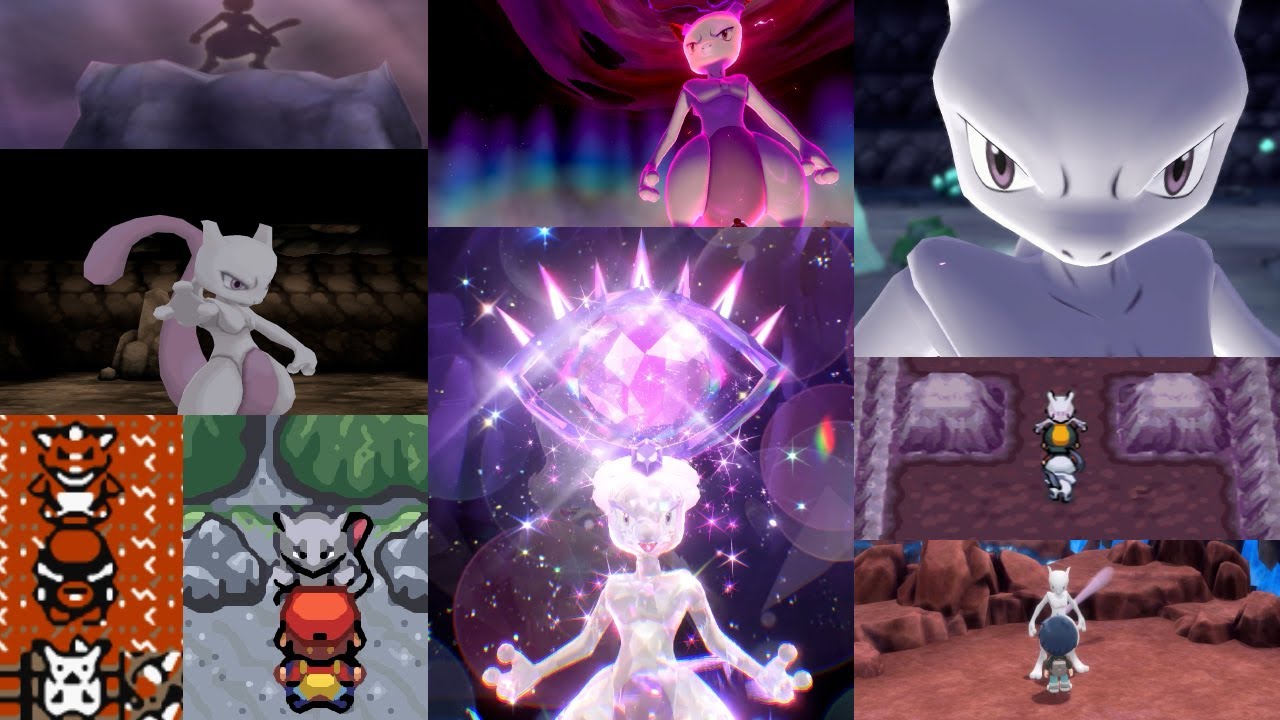 Evolution of Mewtwo Battles (1996 - 2022)
