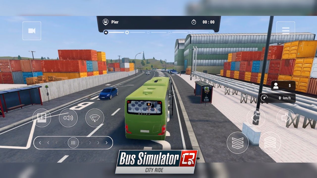 Bus Simulator City Ride - First Look GamePlay (Android & iOS)
