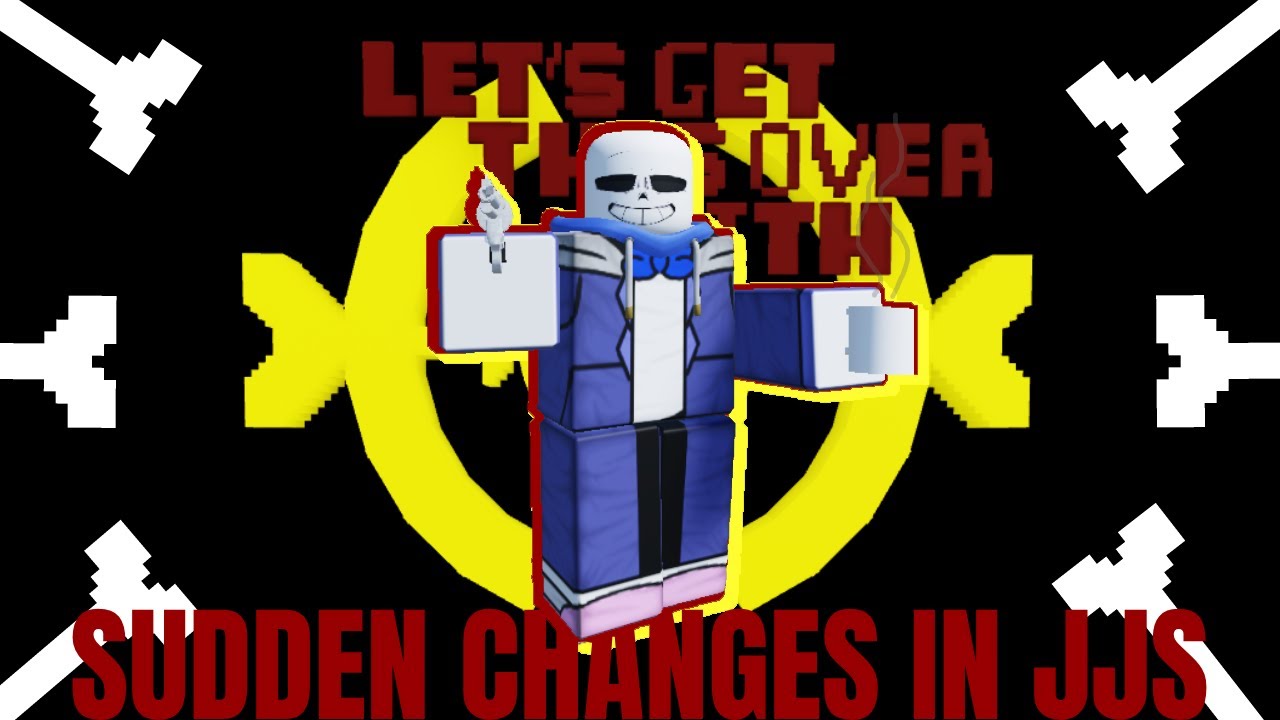 Sudden Changes Sans in JJS (Jujutsu Shenanigans Custom Moveset Tutorial/Showcase)