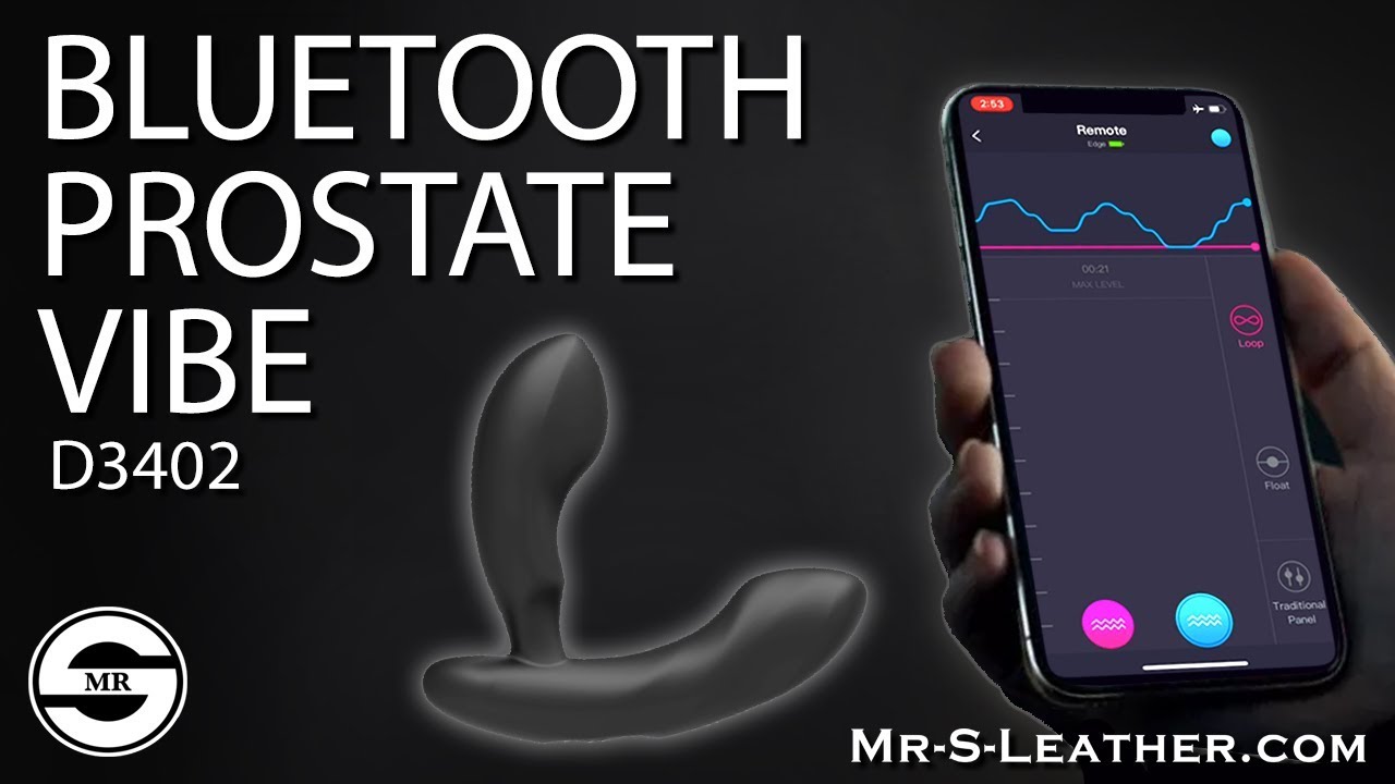 Bluetooth Prostate Vibe D3402