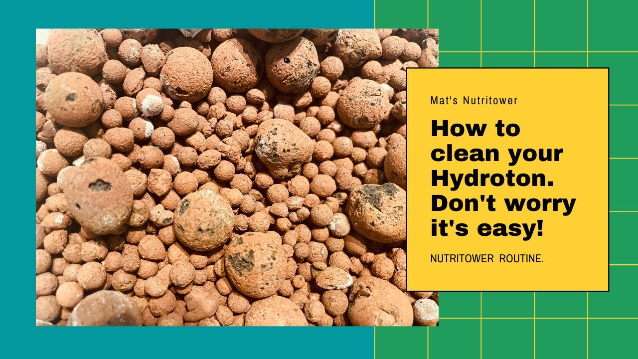 Cleaning your Hydroton.