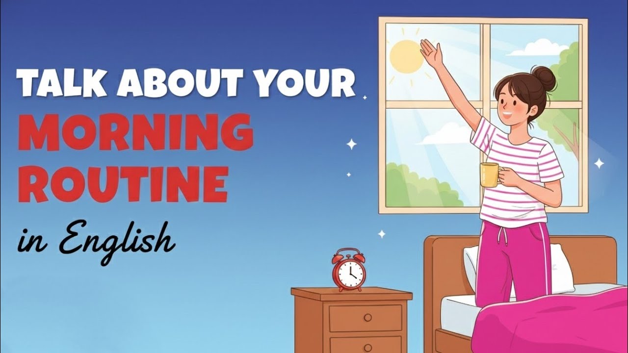 Talk About Your Morning Routine | Easy English Podcast for Daily Life