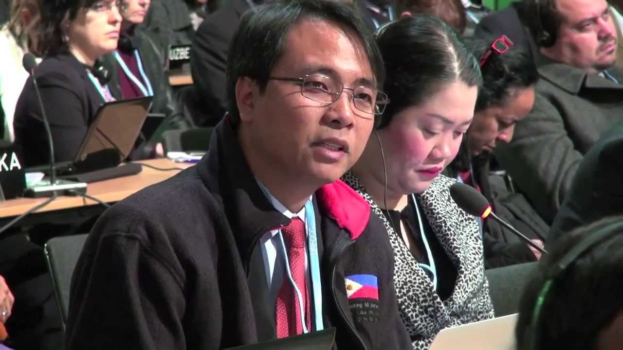 Yeb Sano at COP19 - Be The Movement #c4cMovement