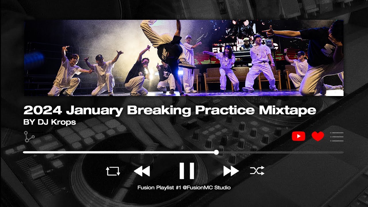 2024 BREAKING MIXTAPE - DJ KROPS [FUSION PLAYLIST] | 2024 JANUARY BBOY MUSIC