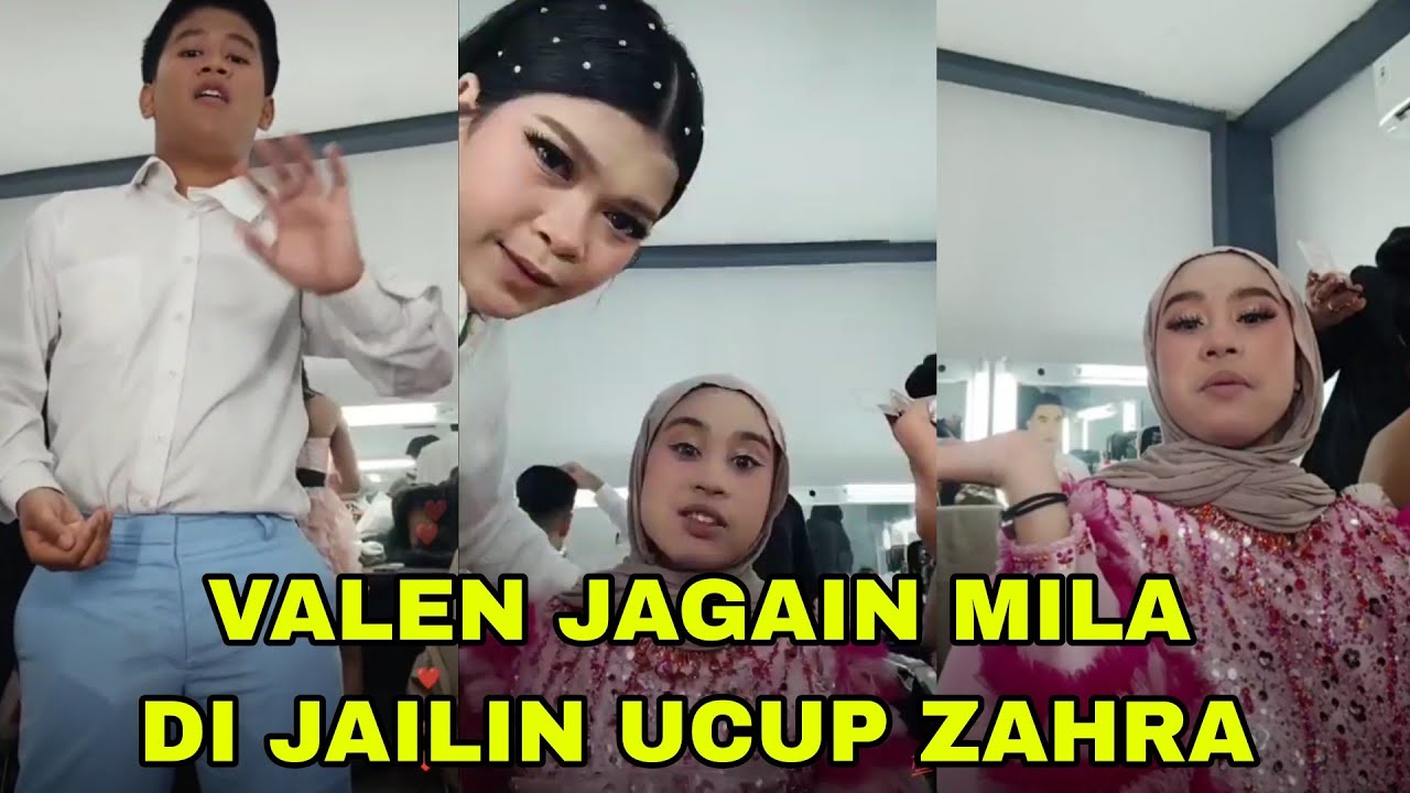 VALEN ROMANTIS JAGAIN MILA MAKE UP DI JAILIN UCUP, ZAHRA