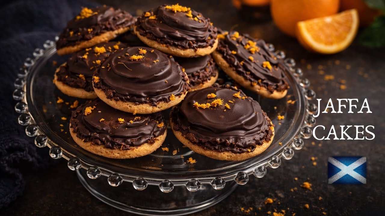 Easy Jaffa cakes recipe! :) Cook with me!