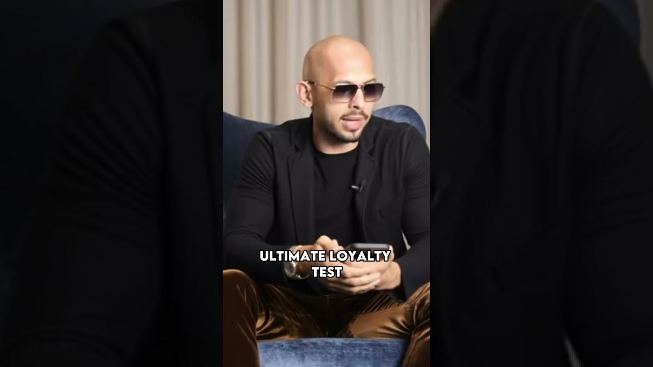 Andrew Tate test his Girl's Loyalty 😲😲