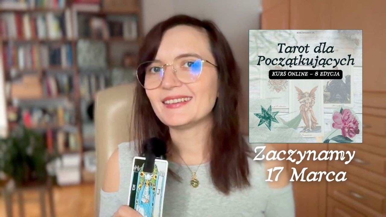 Kurs online Tarot dla Początkujących ✨8 edycja✨ 💜 naucz się Tarota | PRZEDSPRZEDAŻ TRWA