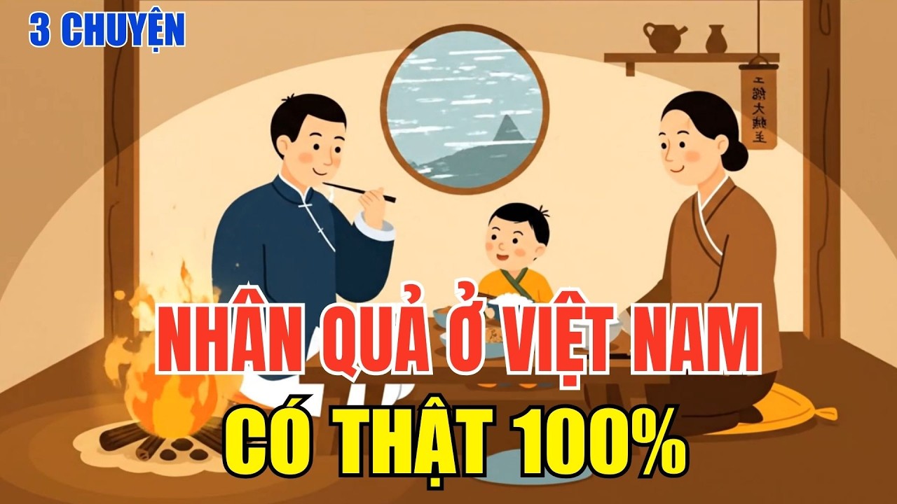3 Truyện Phật Giáo Nhân Quả Có Thật Ở Việt Nam – Gieo Nhân Gặt Quả, Không Trừ Ai | Nhân Quả Có Thật