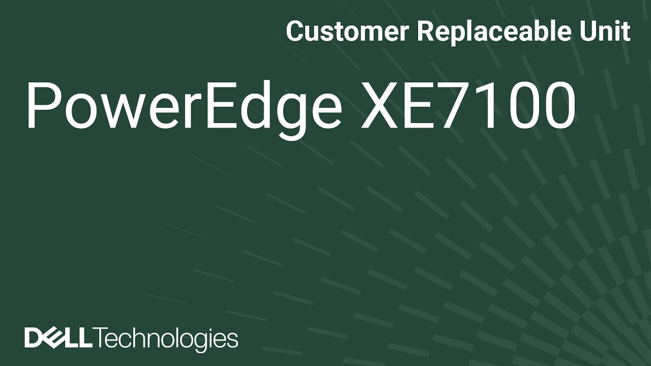 Dell  PowerEdge XE7100: Remove/Install System Memory
