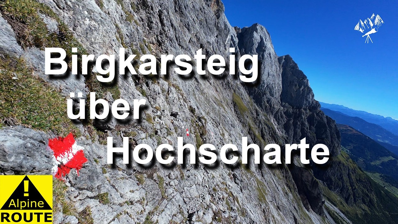 🏔️ Hochk&ouml;nig Bergtour: &Uuml;ber die Hochscharte und den Kamin ins mittlere Birkar (2350 m) 🏔️
