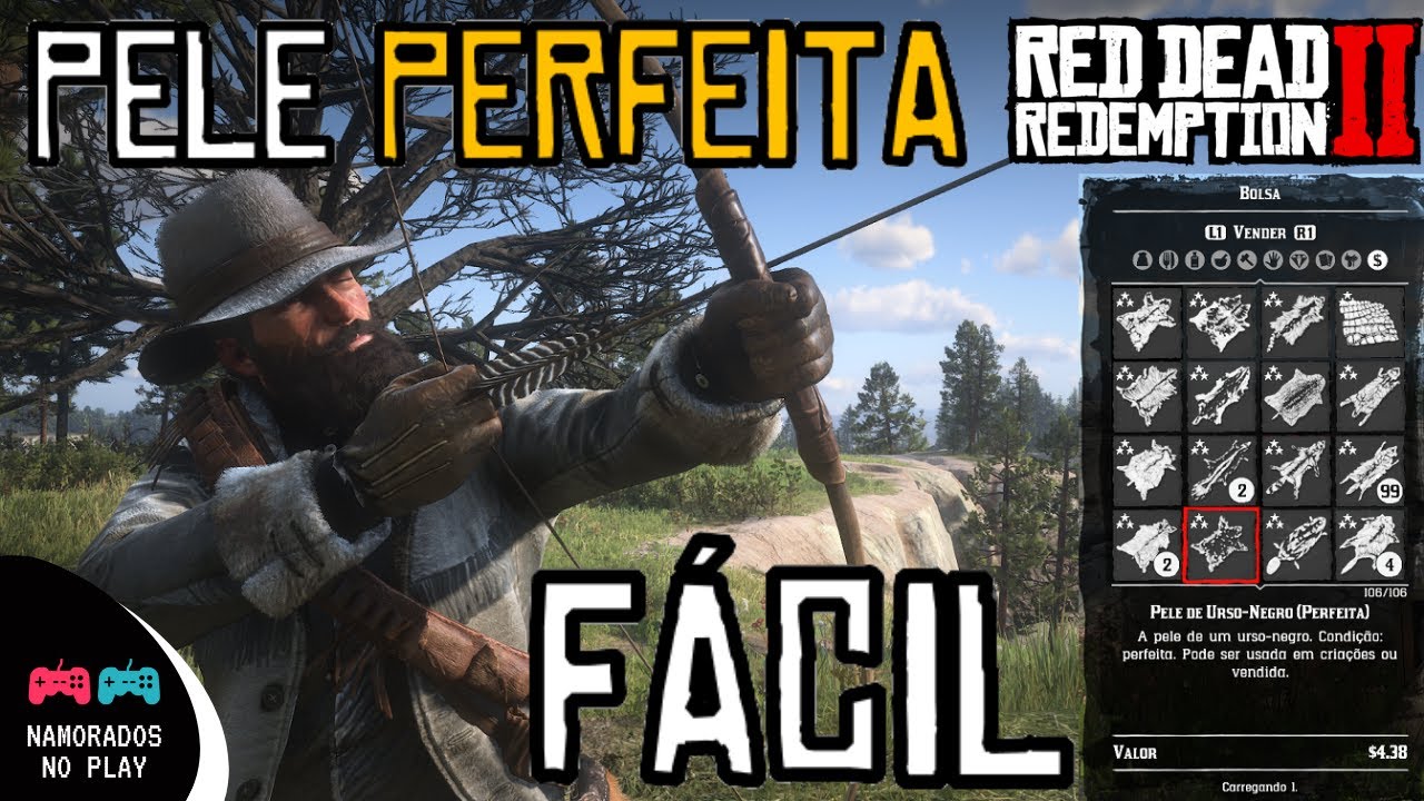 Como caçar pele Perfeita FÁCIL sempre? Red Dead Redemption 2