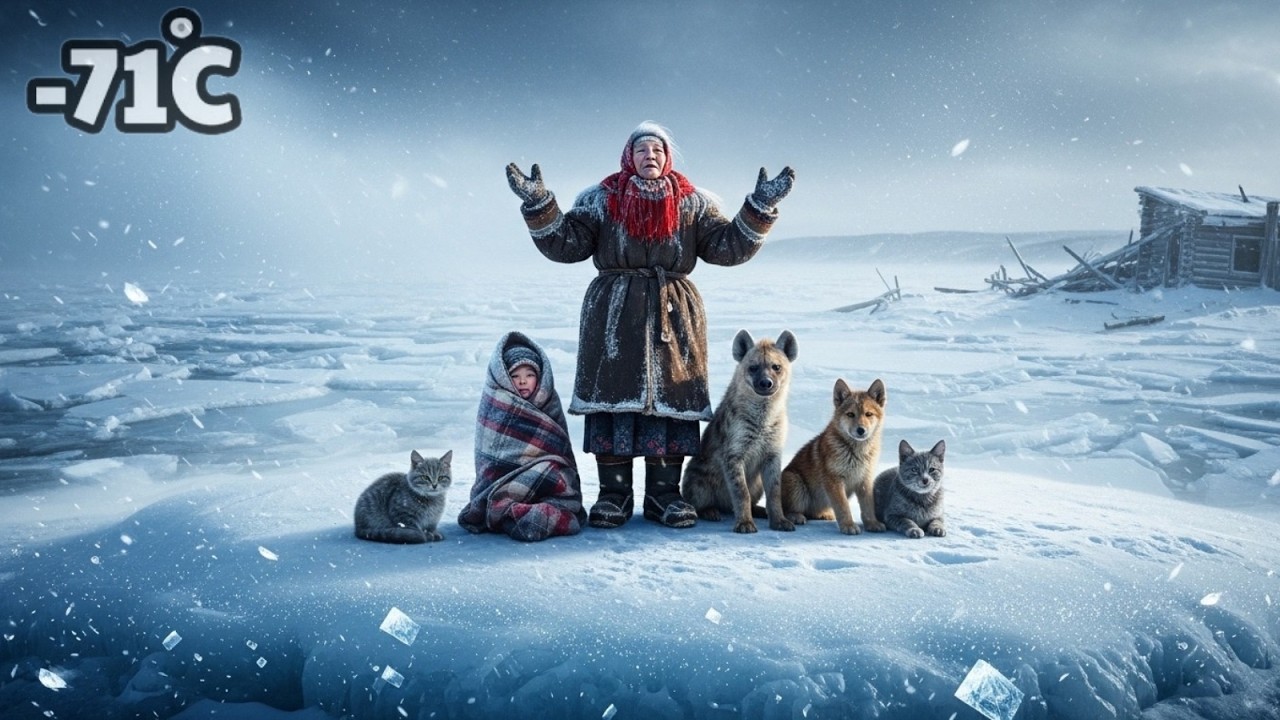 &ldquo;Surviving -71&deg;C: Elderly Widow & Animals Battle Siberian Blizzard ❄️🐾&rdquo;