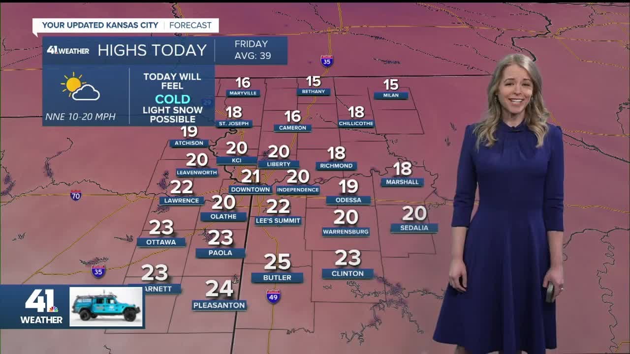 A Brutally cold weekend ahead