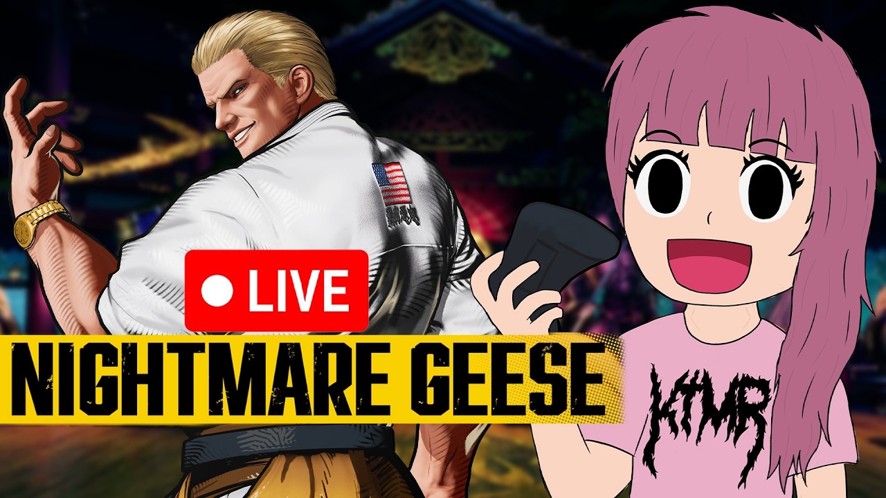 [🔴 LIVE] Batendo papo e conferindo o NIGHTMARE GEESE! - FATAL FURY: City of the Wolves
