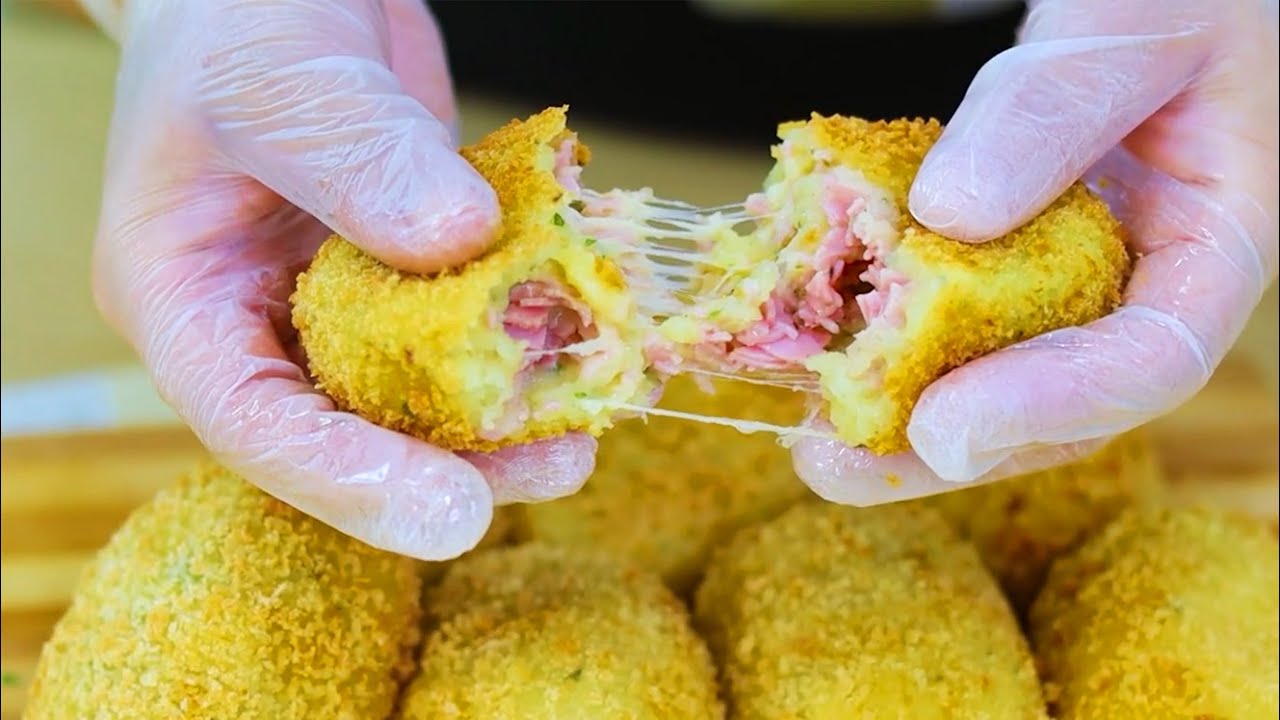 SALGADO DIFERENTÃO QUE NÃO VAI MASSA! COM MUITO RECHEIO DE PRESUNTO E QUEIJO – Dika da Naka