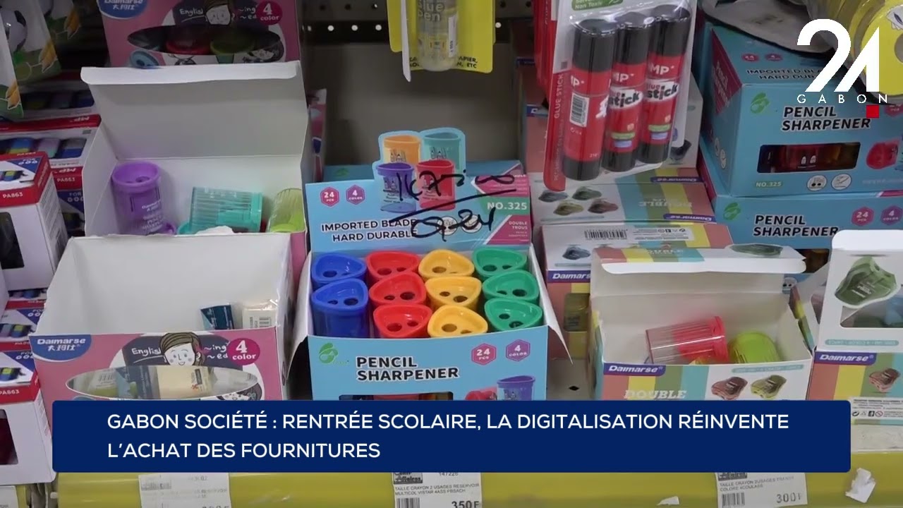 GABON SOCIÉTÉ : RENTRÉE SCOLAIRE, LA DIGITALISATION RÉINVENTE L’ACHAT DES FOURNITURES