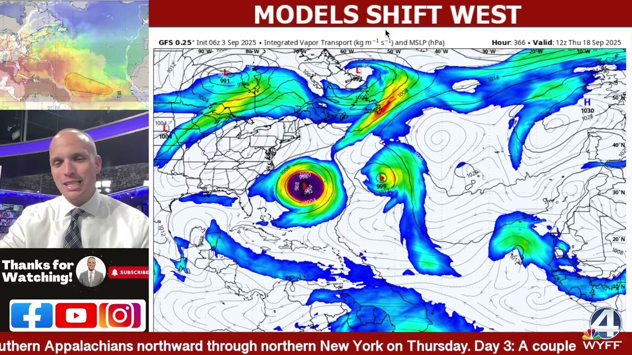 Gabrielle Forming, Likely a Hurricane