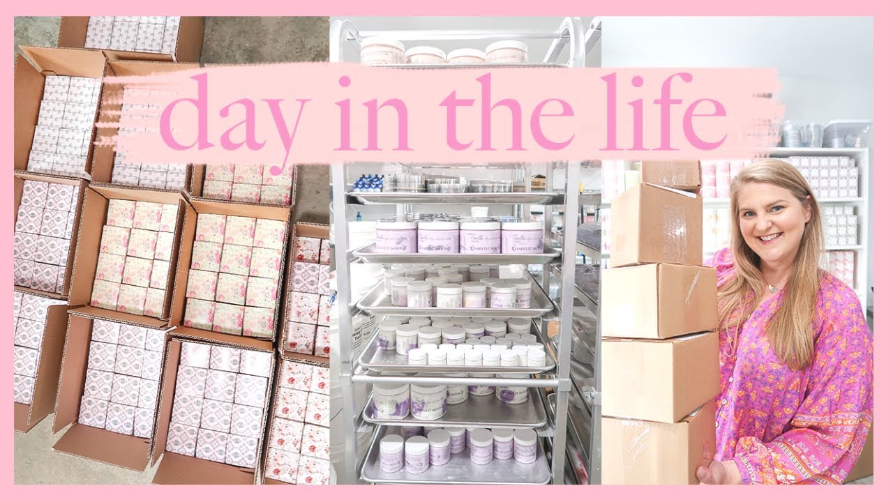 Day in the Life of a Soap Maker // About My Primera Label Applicator, My Biggest Bath Bomb Order!!!