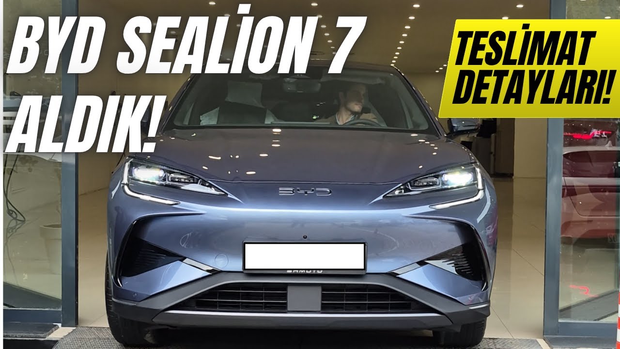 BYD Sealion 7 Bayi Teslimatı!  İlk Bakış, İç-Dış Detaylar!