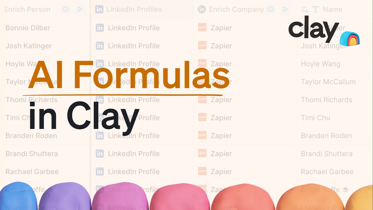 Using AI Formulas to Fast-Track Your B2B Sales Process | Clay Prospecting (4/6)