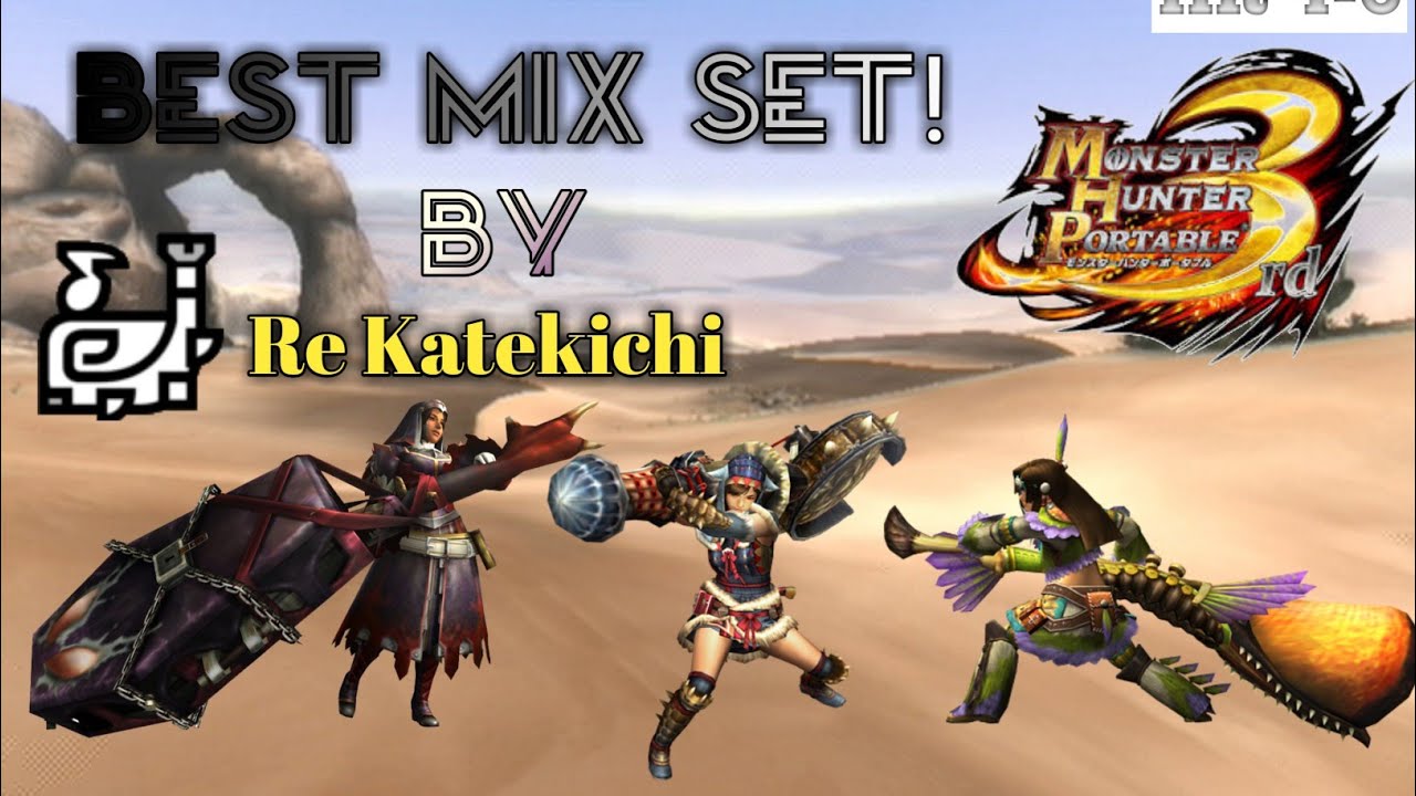 MHP3RD | My Mix Set Armor Hunting Horn For Highrank (HR 4 - 6)